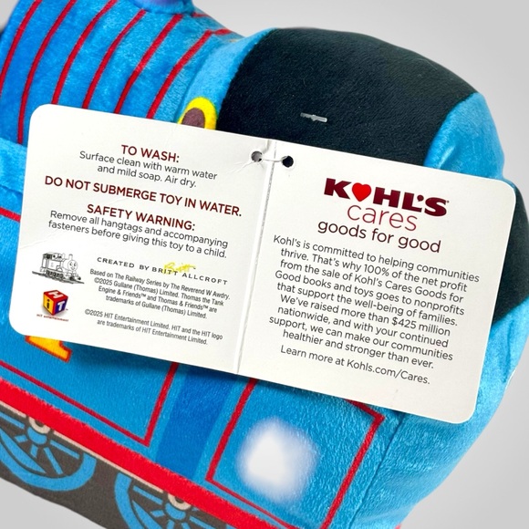 Thomas Plush Doll 11” High Quality Train Engine Stuffed Animal Gift New - Picture 8 of 10